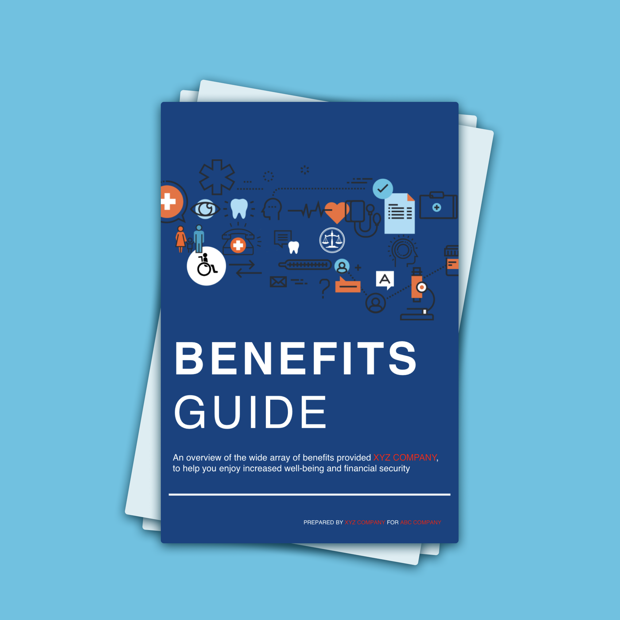 Benefits Guide Minimalist Template Flipbook · Benefits Guide
